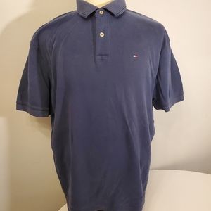 Tommy Hilfiger Blue Polo Tee XL